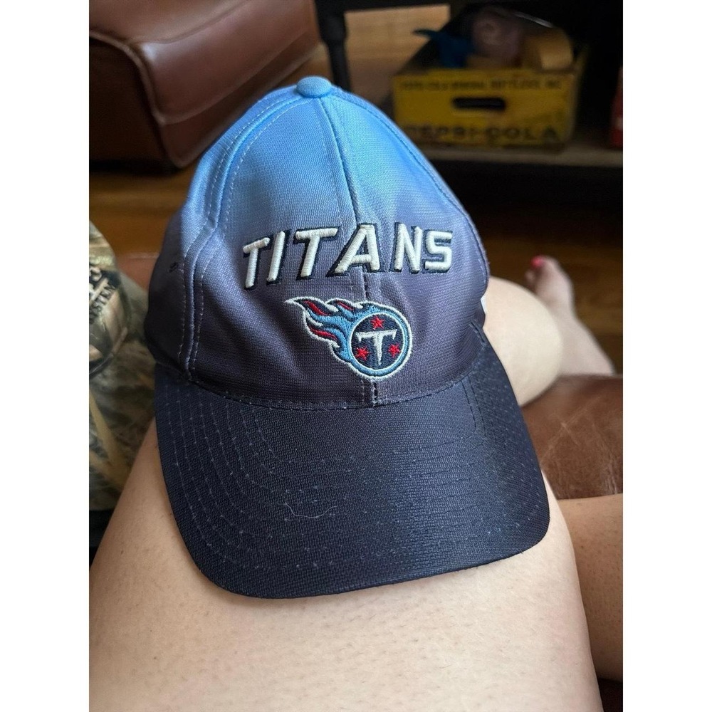 Vintage Tennessee Titans Hat Cap Men's Blue Embroidered NFL Football Puma